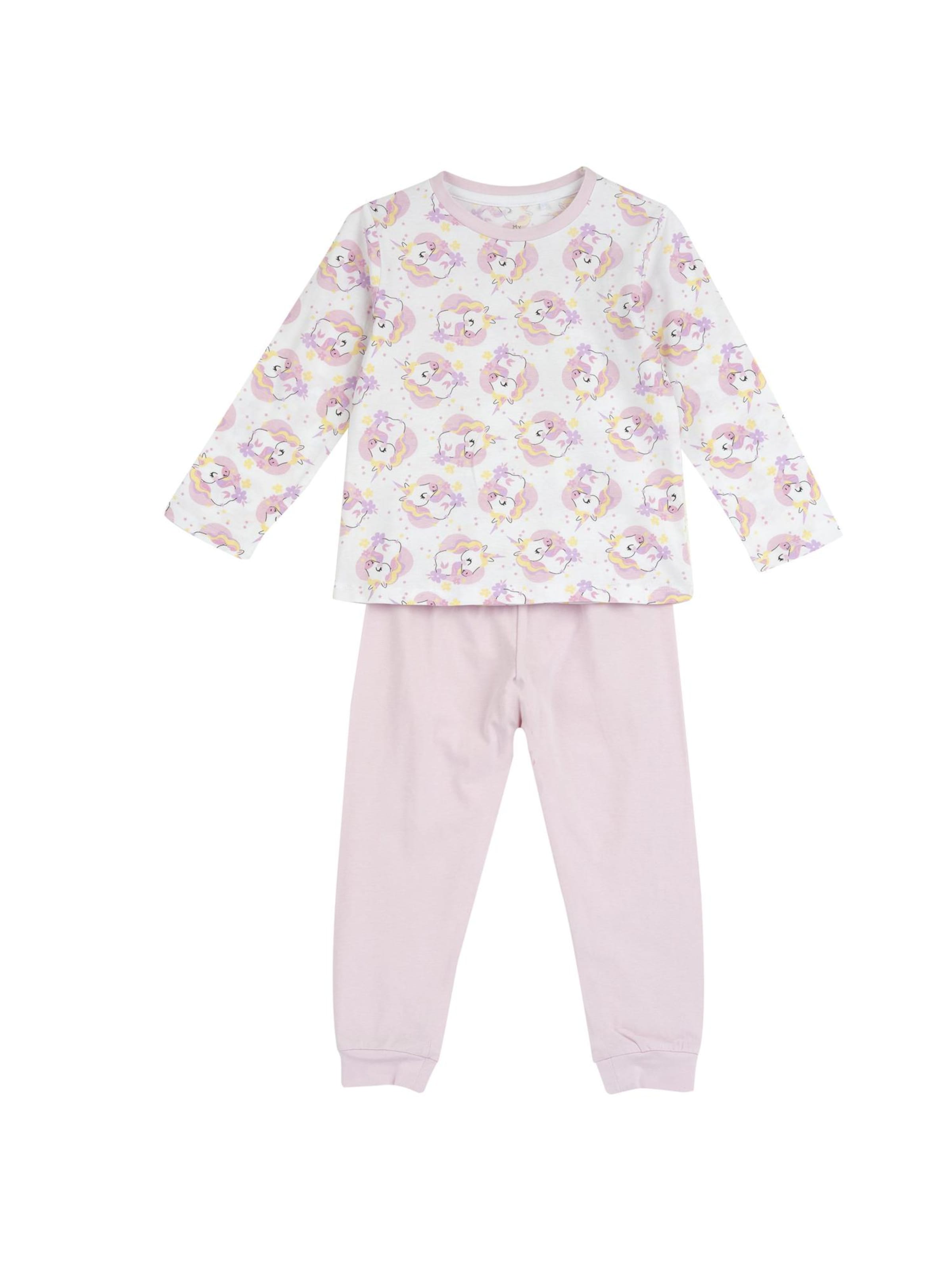 Chicco Piżama w kolorze biały: przód