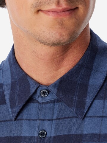 SCHIESSER Pajamas long 'Selected Premium Warming' in Blue