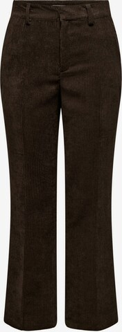 JDY Boot cut Pants in Brown: front