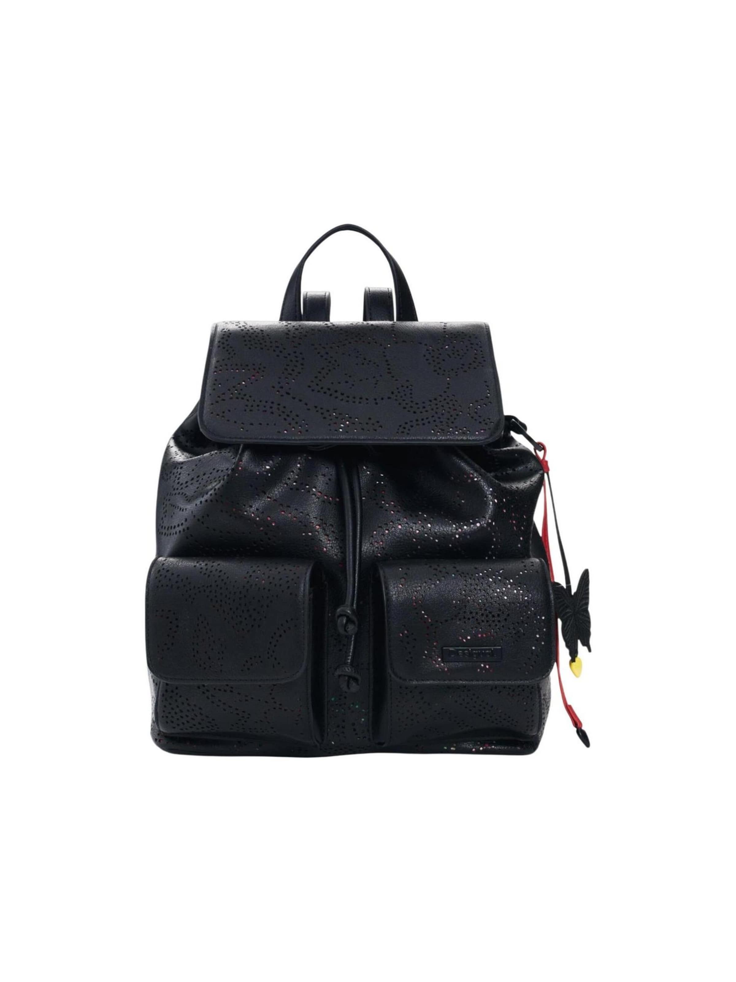 Desigual - Mochila 'PALADIO' en negro: frente