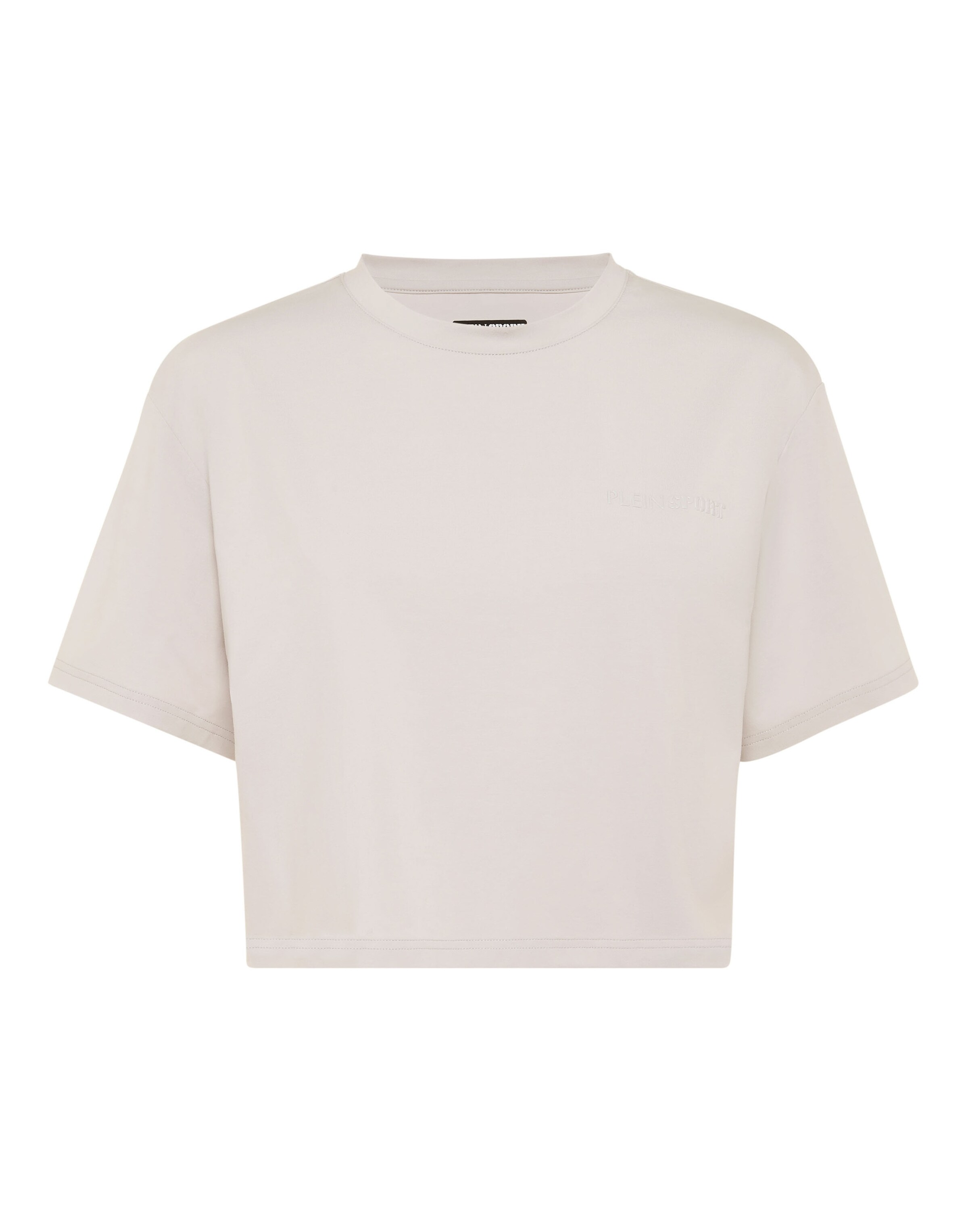 Maglietta di Plein Sport in grigio: frontale