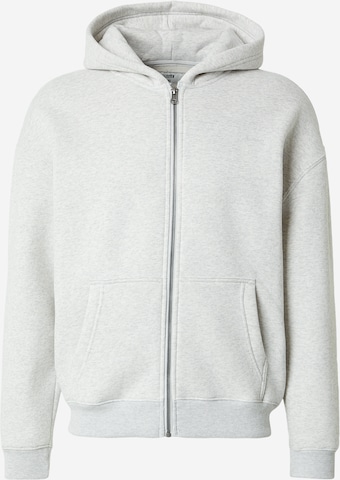 HOLLISTER Sweatjacke in Grau: Vorderseite