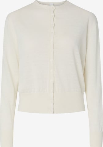 Cardigan YAS en blanc : devant