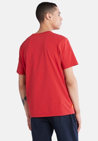 TIMBERLAND - Camiseta en rojo