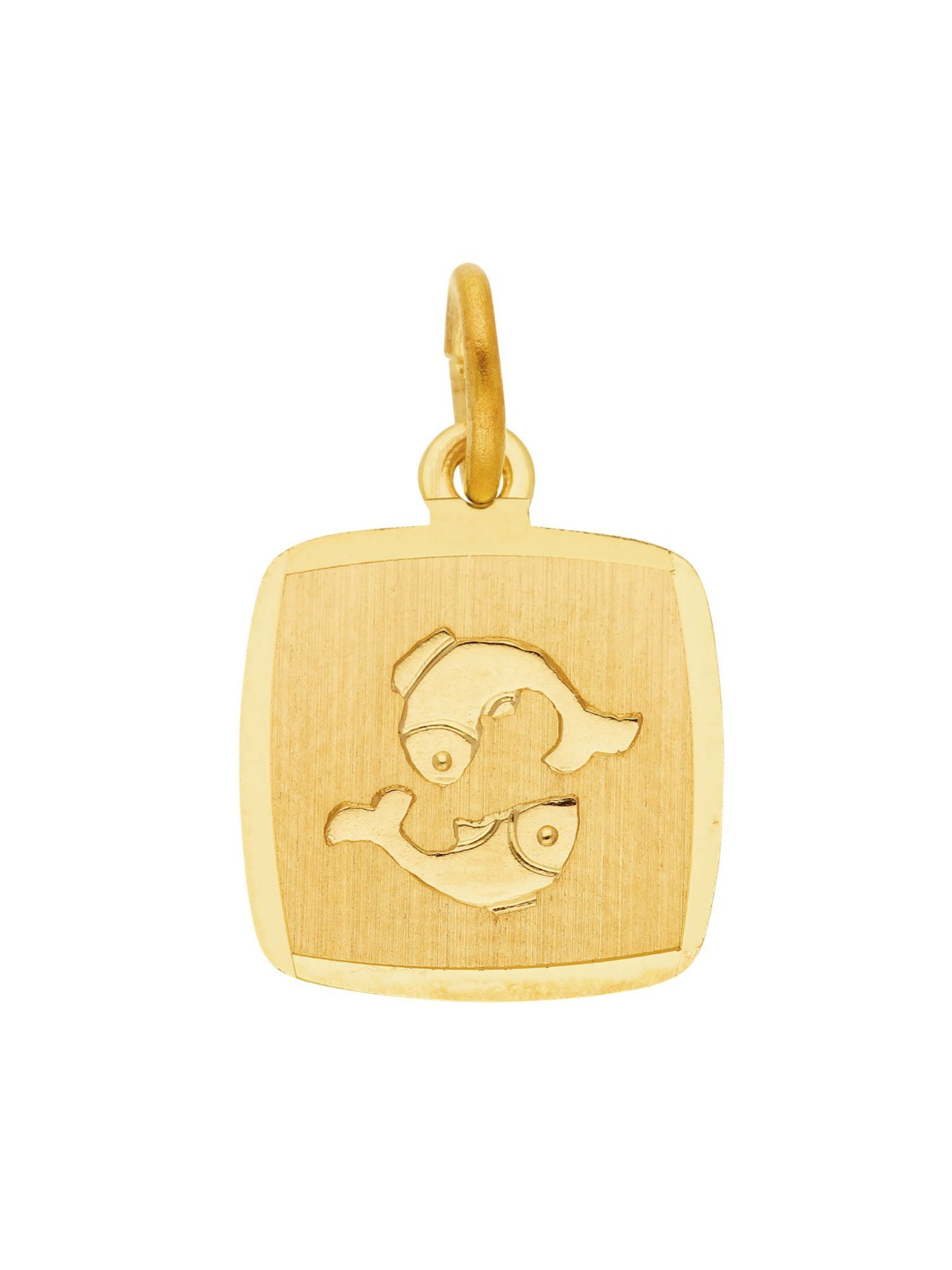 Adelia´s Pendant in Gold: front