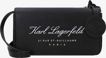 Sac à bandoulière Karl Lagerfeld en noir : devant