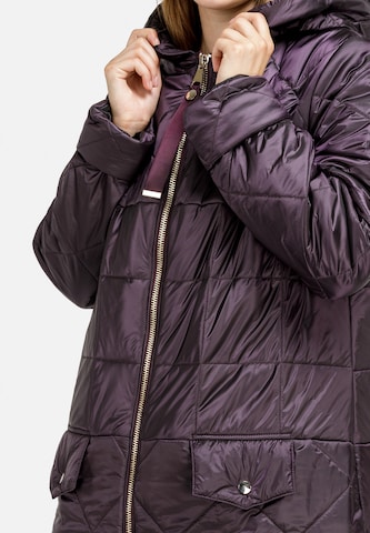 Manteau d’hiver HELMIDGE en violet