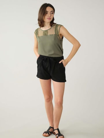 Regular Pantalon 'Merida' Deeluxe en noir