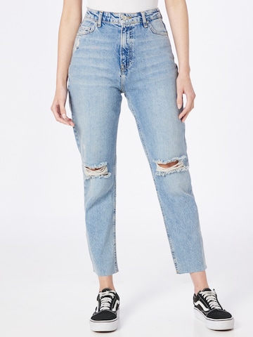 Trendyol Lużny krój Jeansy w kolorze niebieski: przód