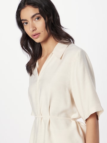 Soft Rebels Blus 'Lynne' i beige