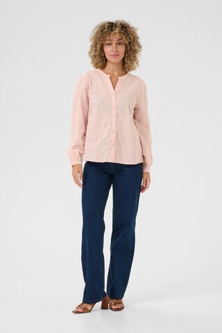 Cream Bluse 'Olivia' i pink
