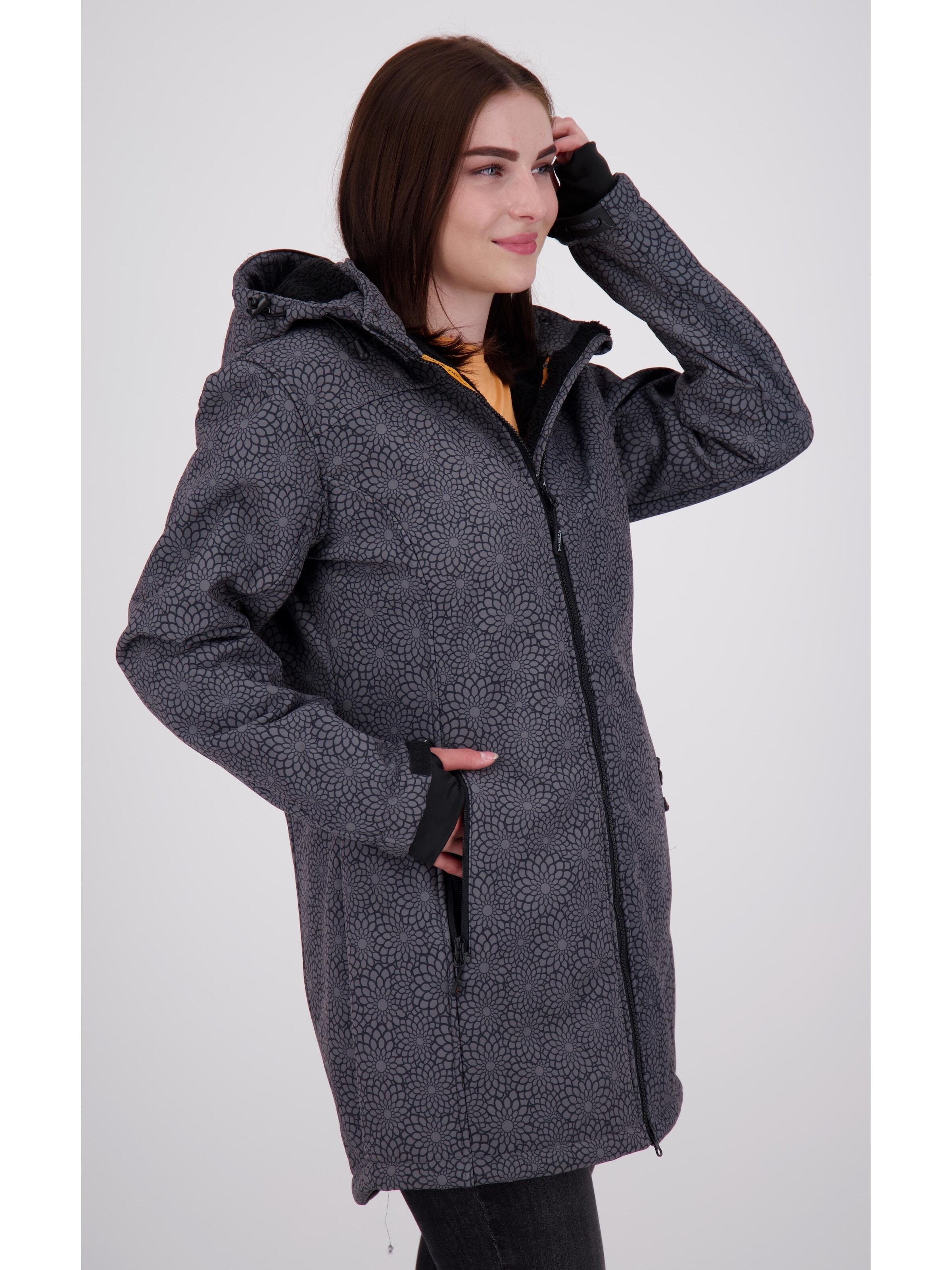 Giacca di mezza stagione 'KEELE PEAK II WOMEN' di deproc in grigio