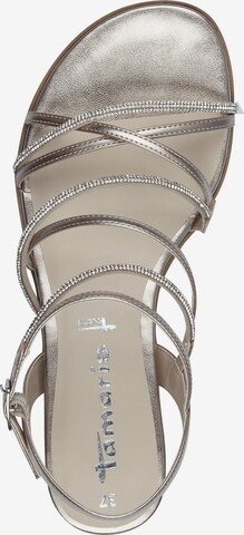 TAMARIS Sandalen met riem in Goud