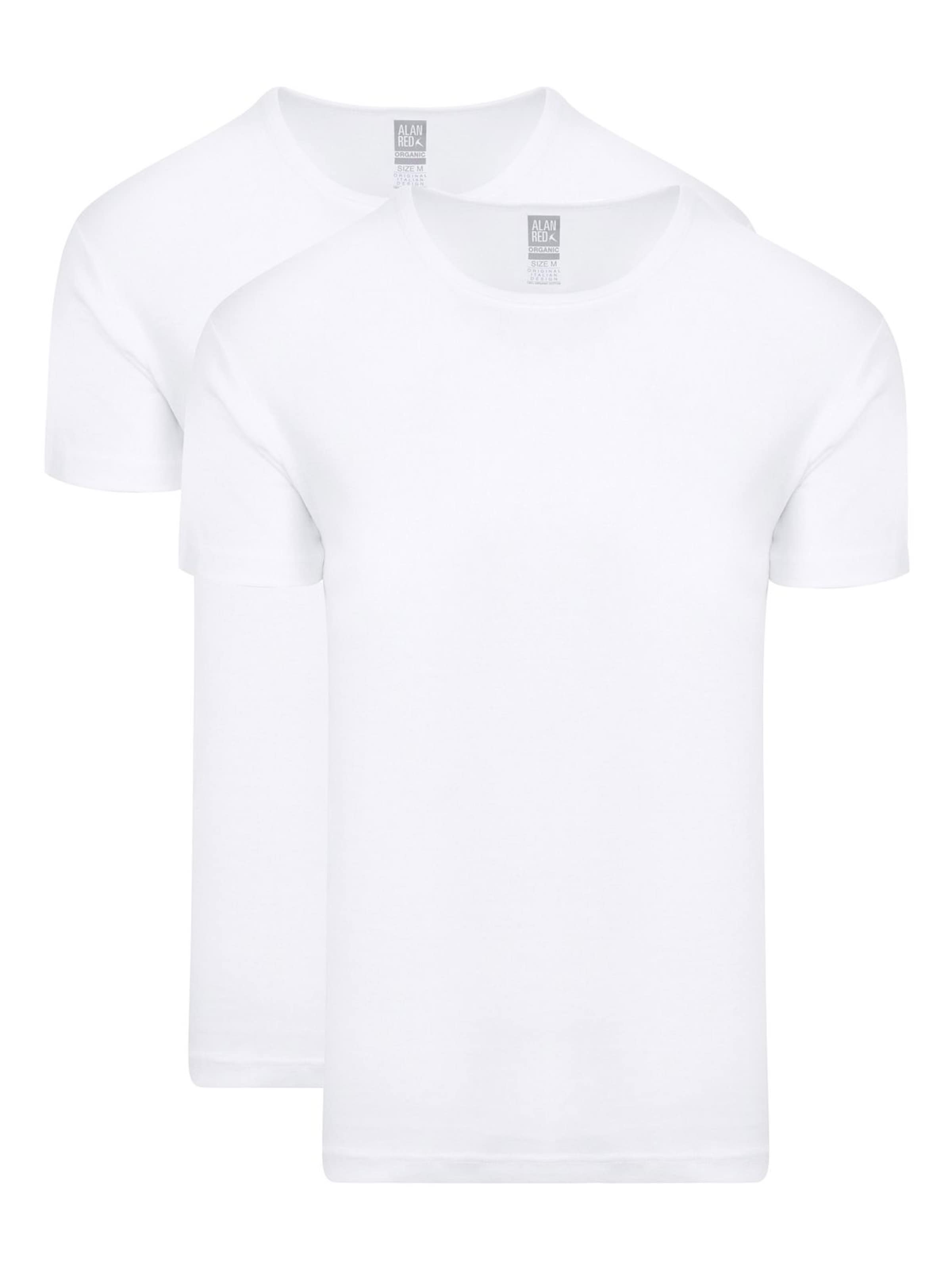 alan red Shirt 'Copenhagen' in White: front