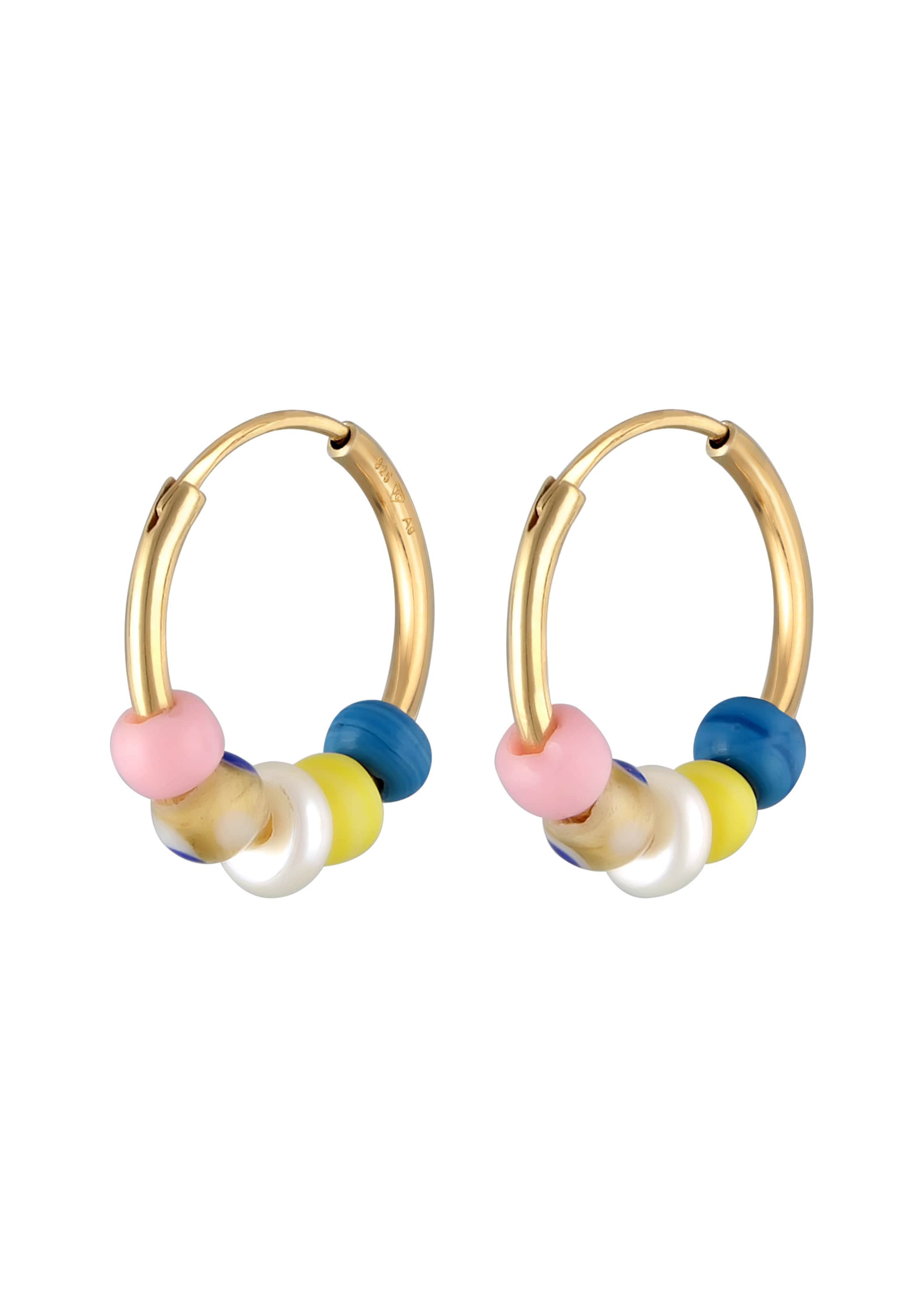 ELLI PREMIUM Ohrringe in Gold: Vorderseite