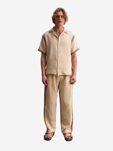 Giesto Regular fit Overhemd in Beige
