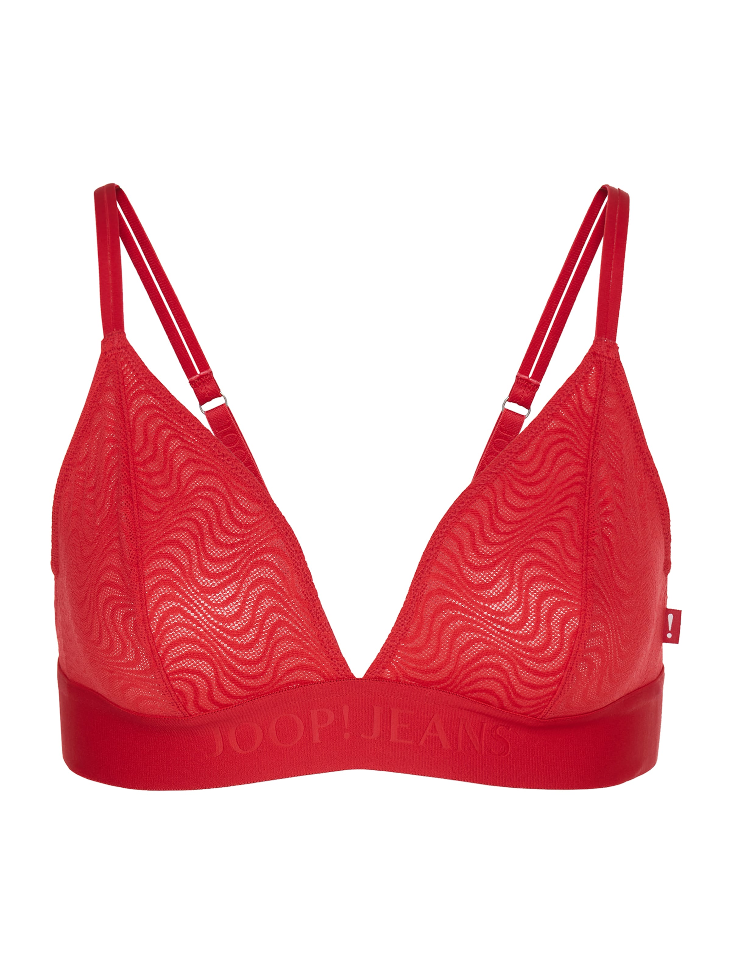 JOOP! Triangel Triangel-BH ' Tempting Non Padded ' in Rot: Vorderseite