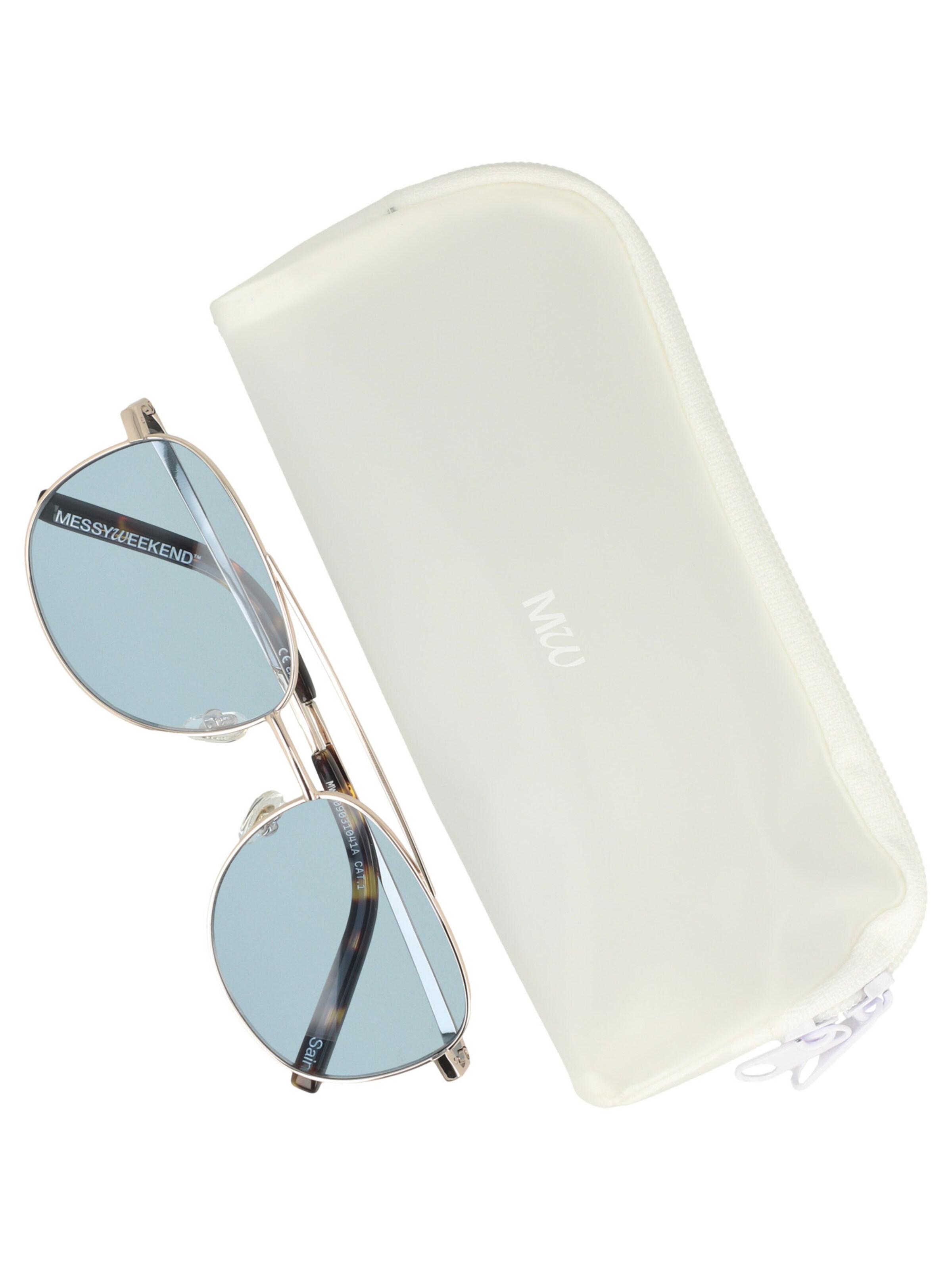 MessyWeekend Sunglasses ' SAIN ' in Gold