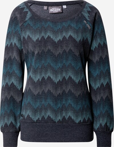 mazine Sweater majica 'Irma' u plava / svijetloplava / crna, Pregled proizvoda