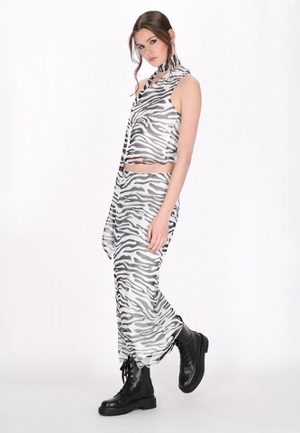 myMo ROCKS Top 'Fashion Look' in Zwart