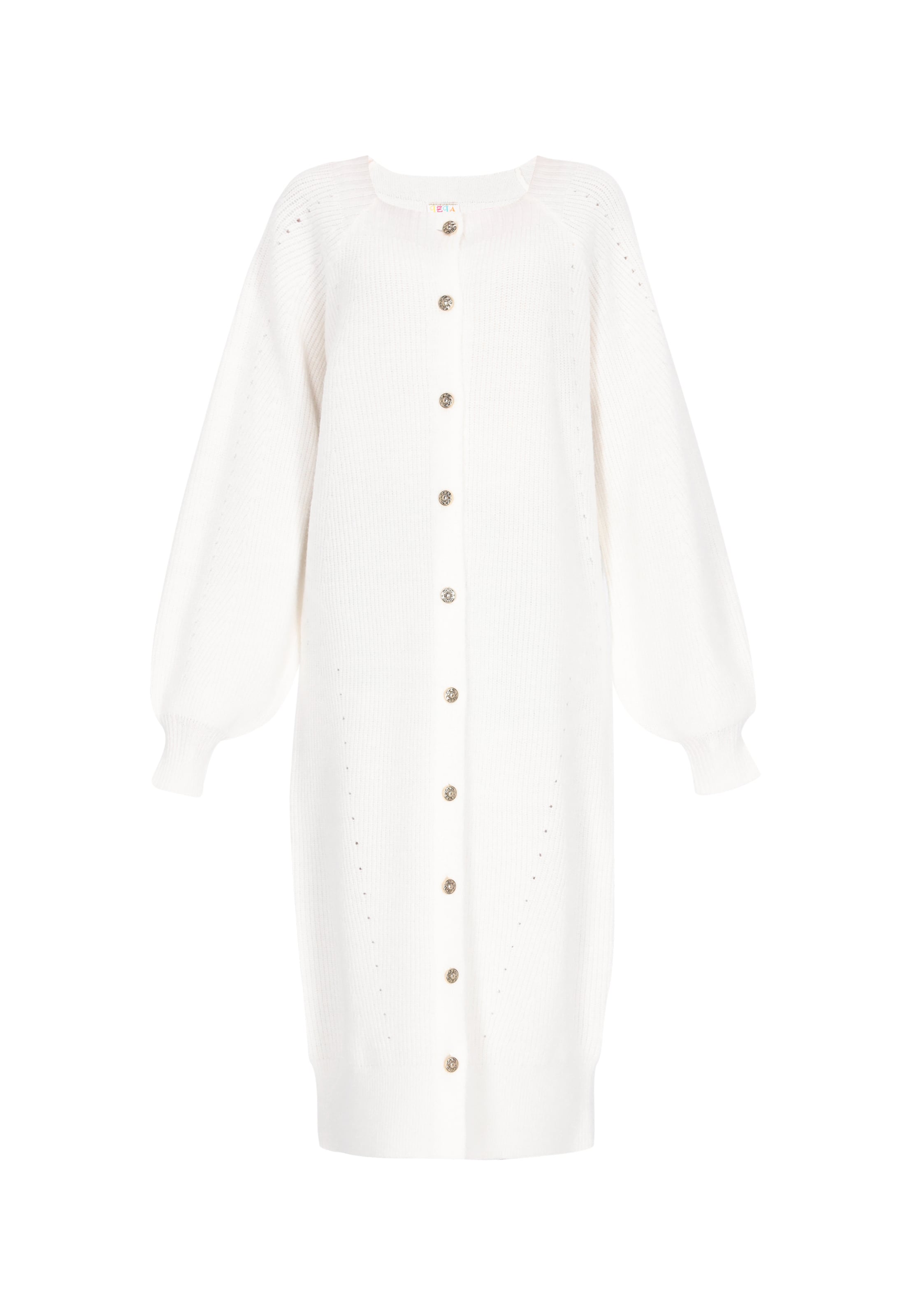 IZIA Cardigan in offwhite, Produktansicht