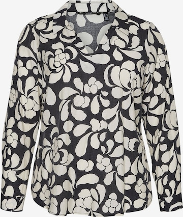 Vero Moda Curve Blouse 'GAJA' in Zwart: voorkant