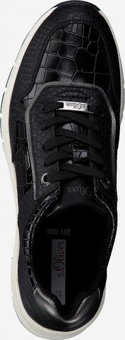 s.Oliver Sneaker in Schwarz