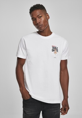 Mister Tee Shirt in White: front