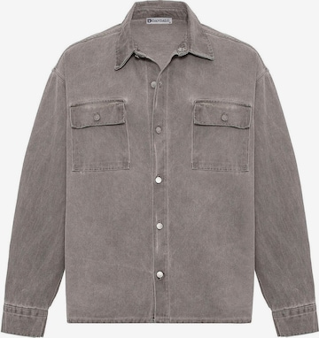 pilka Dandalo Patogus modelis Marškiniai: priekis