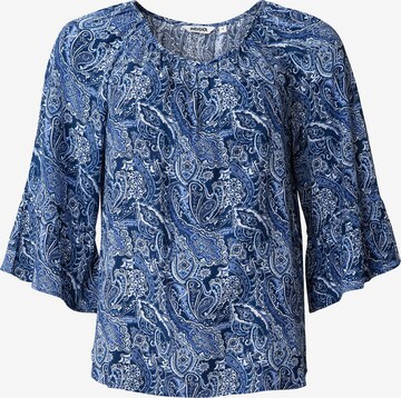 Indiska Blouse 'Dollie' in Blauw: voorkant