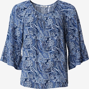 Indiska Blouse 'Dollie' in Blue: front