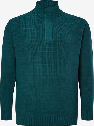 s.Oliver Men Big Sizes Sweater in Green: front