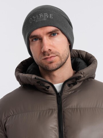 Ombre Beanie in Grey