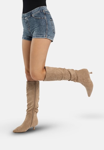 Bottes Elara en vert : devant