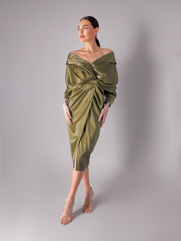 acob a porter Avondjurk in Groen