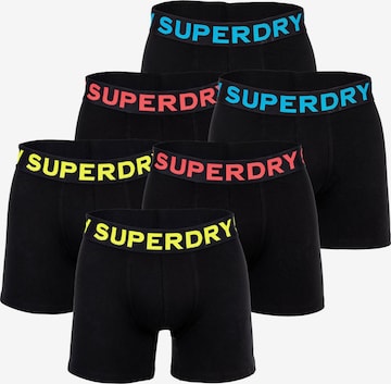 Boxers Superdry en noir : devant