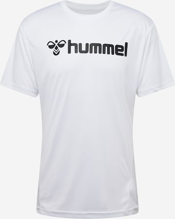 Hummel Функциональная футболка в Белый: спереди