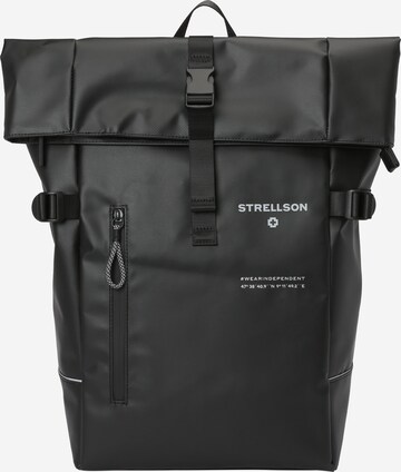 STRELLSON Rucksack  'Stockwell 2.0 Eddie' in Schwarz: predná strana