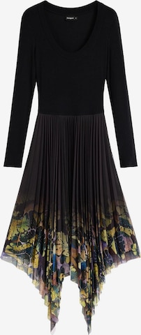 Rochie 'M. C. Lacroix' de la Desigual pe negru: față