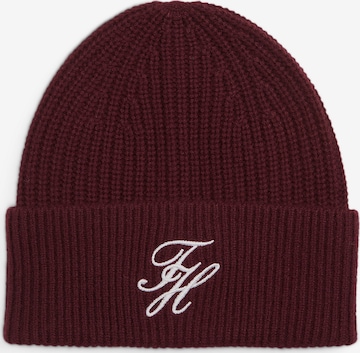 TOMMY HILFIGER Beanie in Red: front