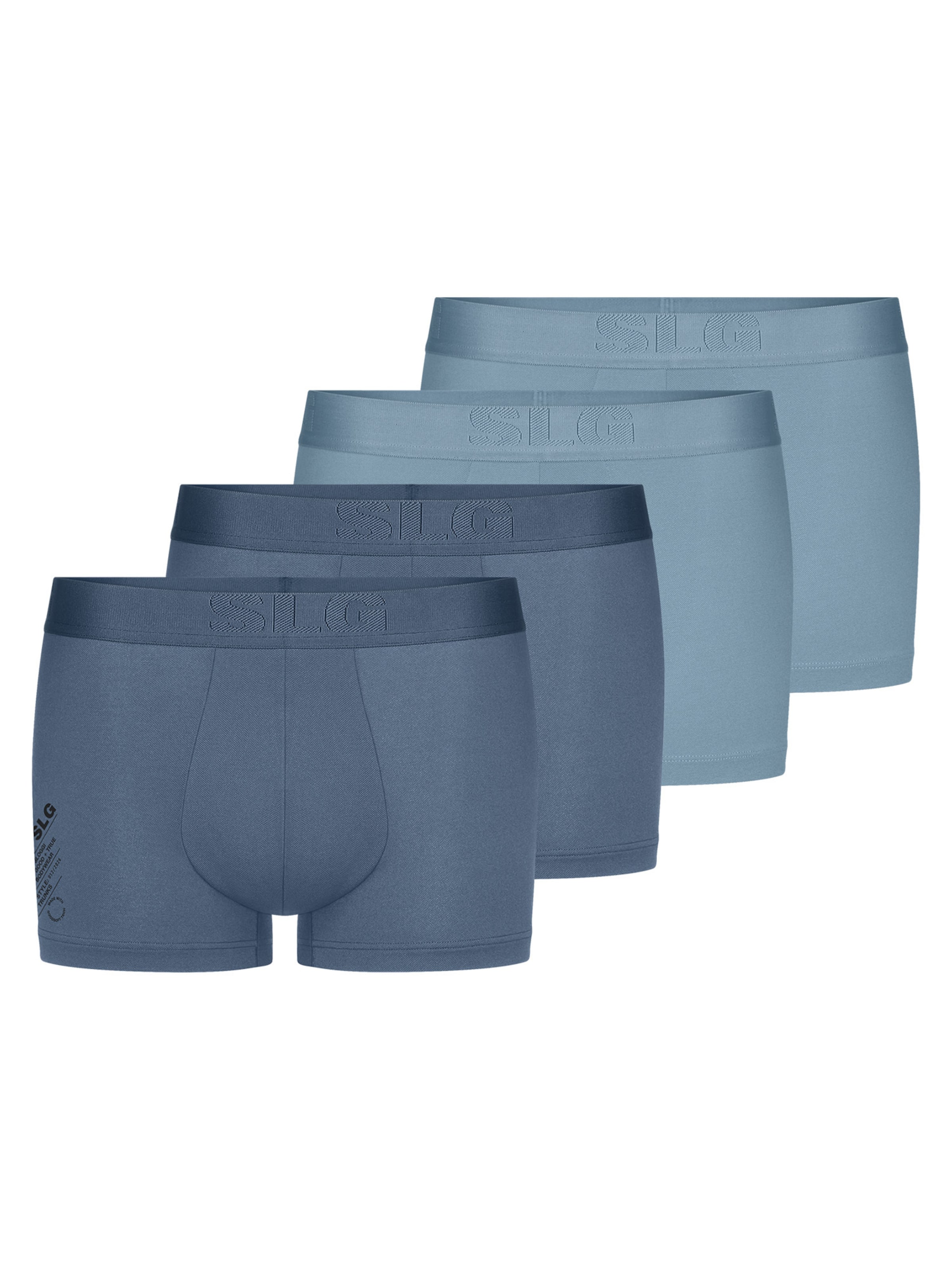 SLOGGI Boxer shorts 'SLG Base Soft' in Blue: front