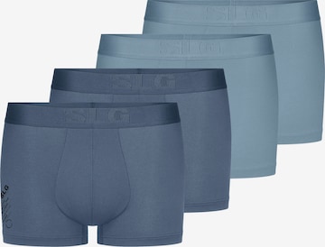 SLOGGI Boxer shorts 'SLG Base Soft' in Blue: front