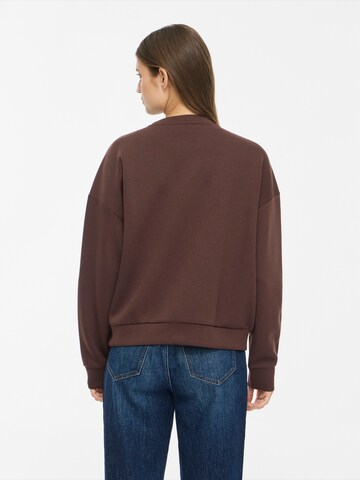 VILA Sweatshirt 'VIREFLECT' in Braun