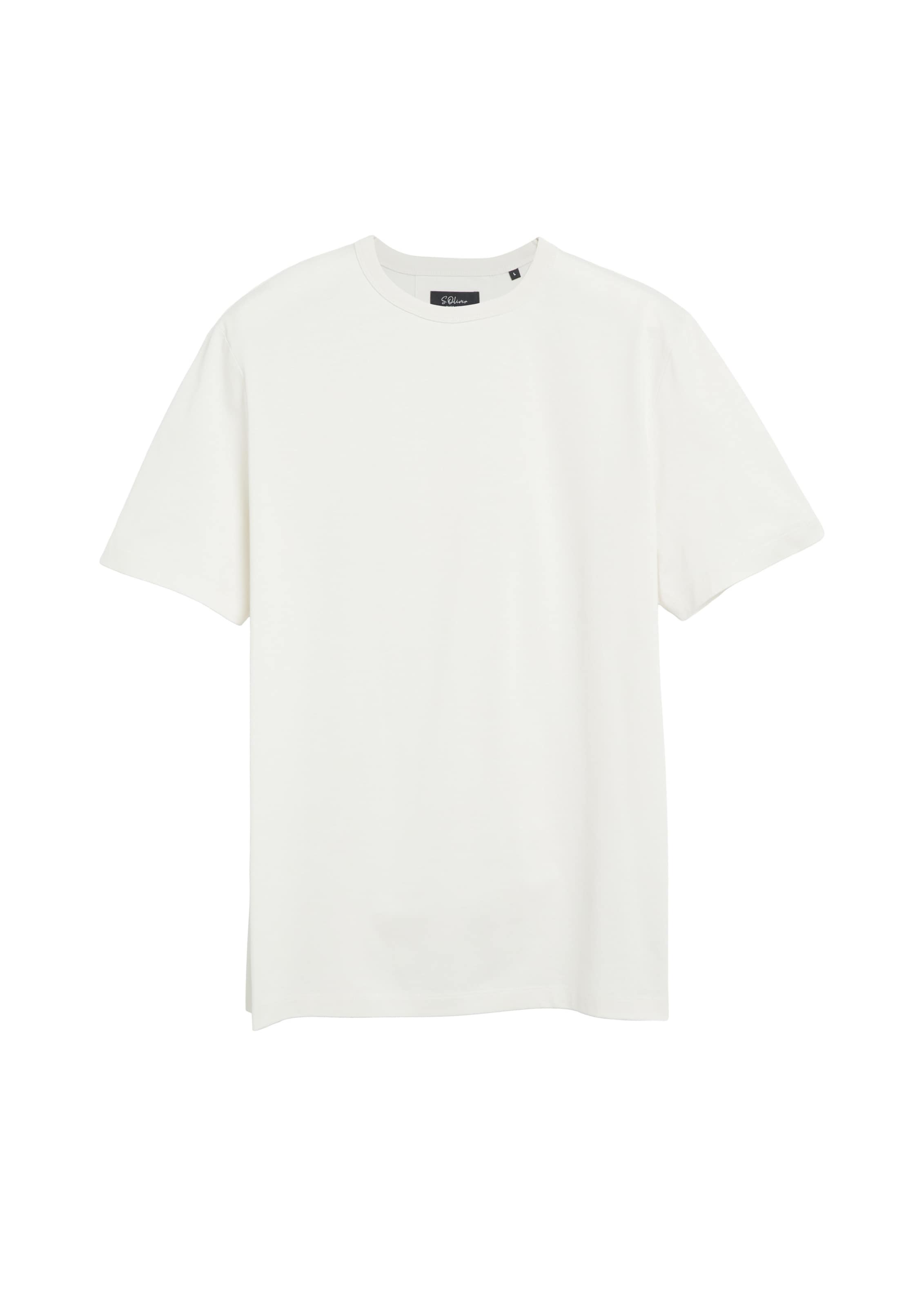 s.Oliver BLACK LABEL Shirt in Beige: front