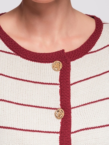 Ombre Strickjacke‌‌‌ in Beige
