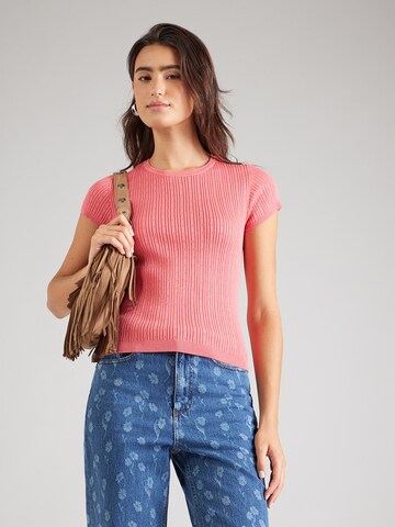 VERO MODA Pulóver 'VMSilje' - rózsaszín: elől