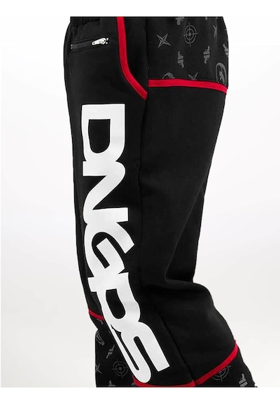 Dangerous DNGRS Trousers in Red / Black / White, Item view