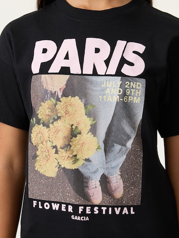 GARCIA Koszulka w kolorze czarny