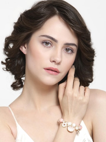 AVANT-GARDE PARIS Armband 'Bohemian' in Roze