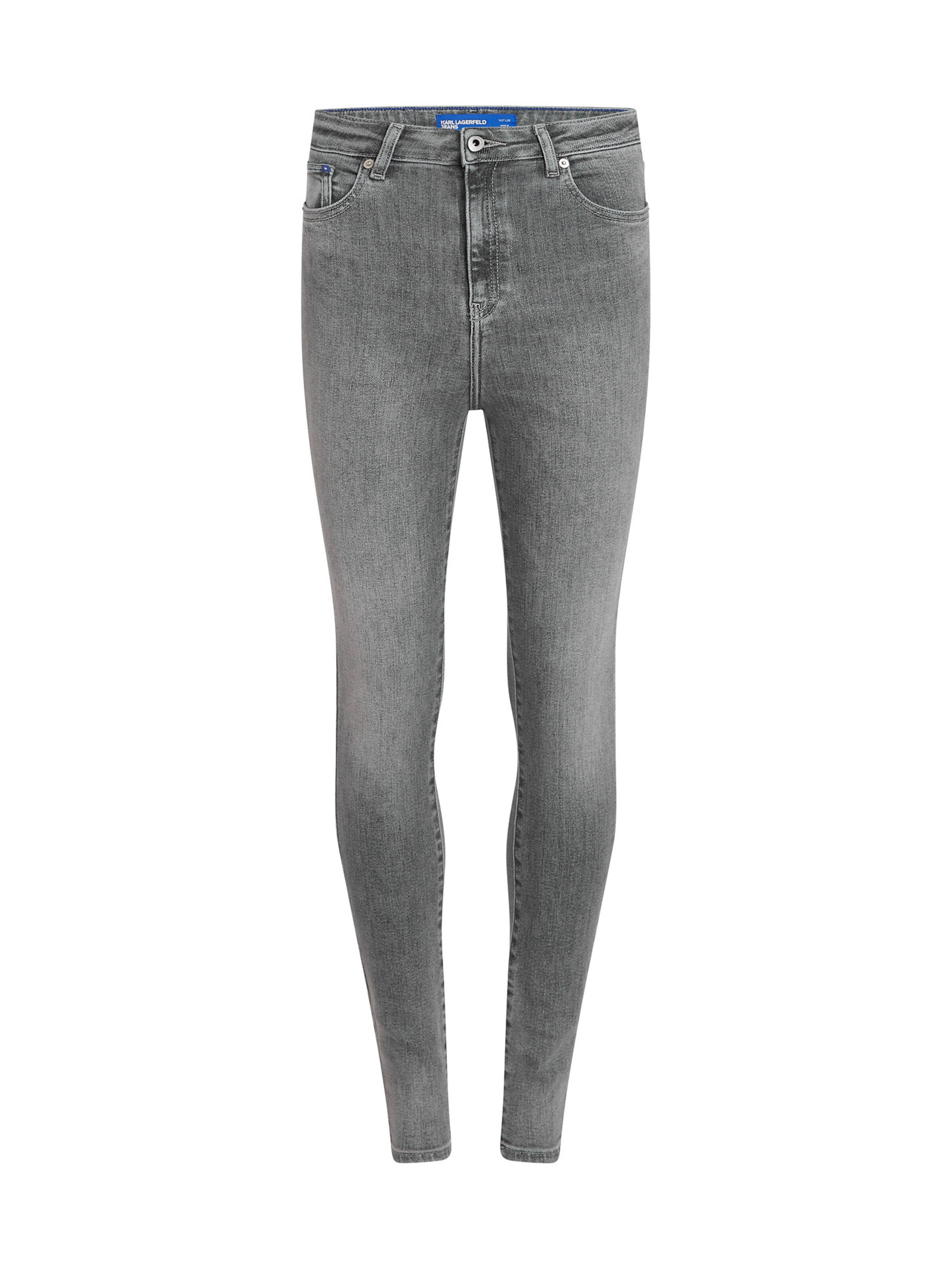 KARL LAGERFELD JEANS Skinny Jeans in Grau: Vorderseite